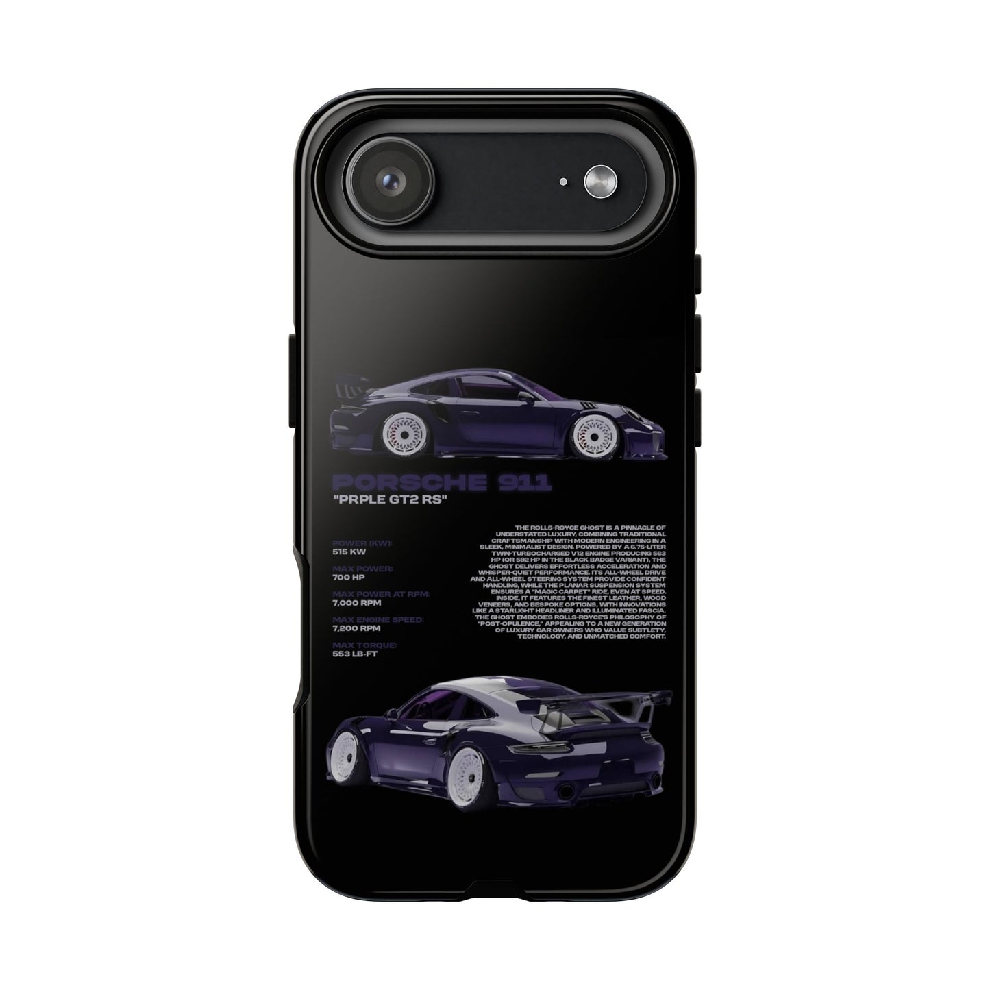 "PRPLE GT2 RS" Sturdy Case
