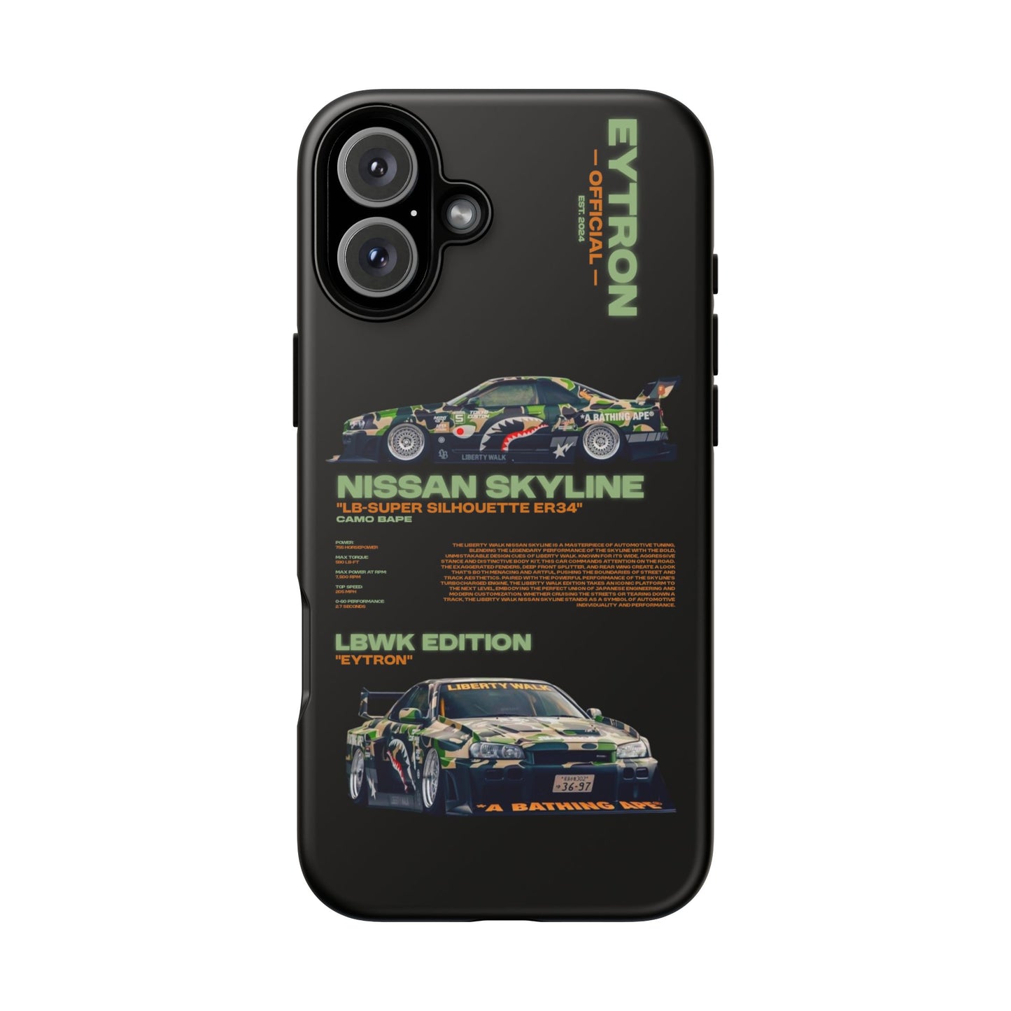 "Green Camo Bape" Sturdy Case