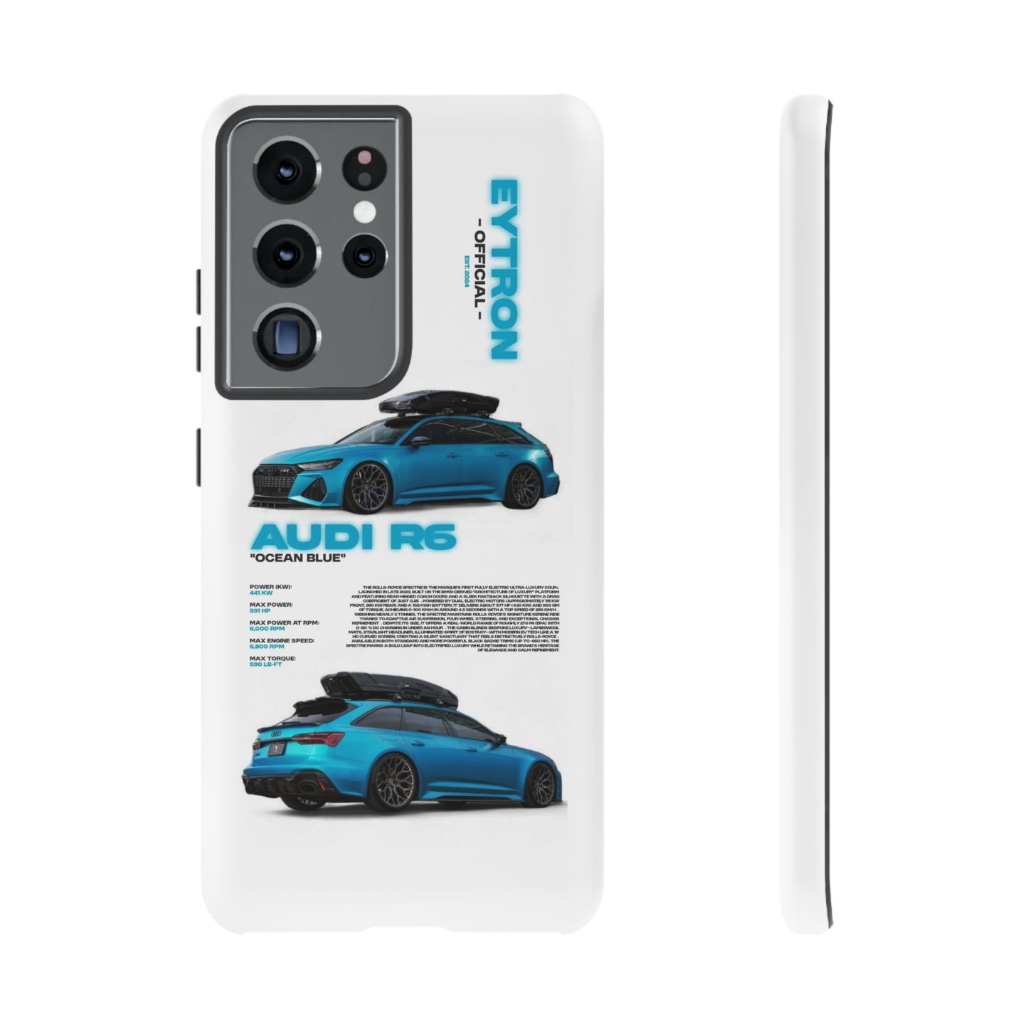 "Ocean Blue R6" Sturdy Case
