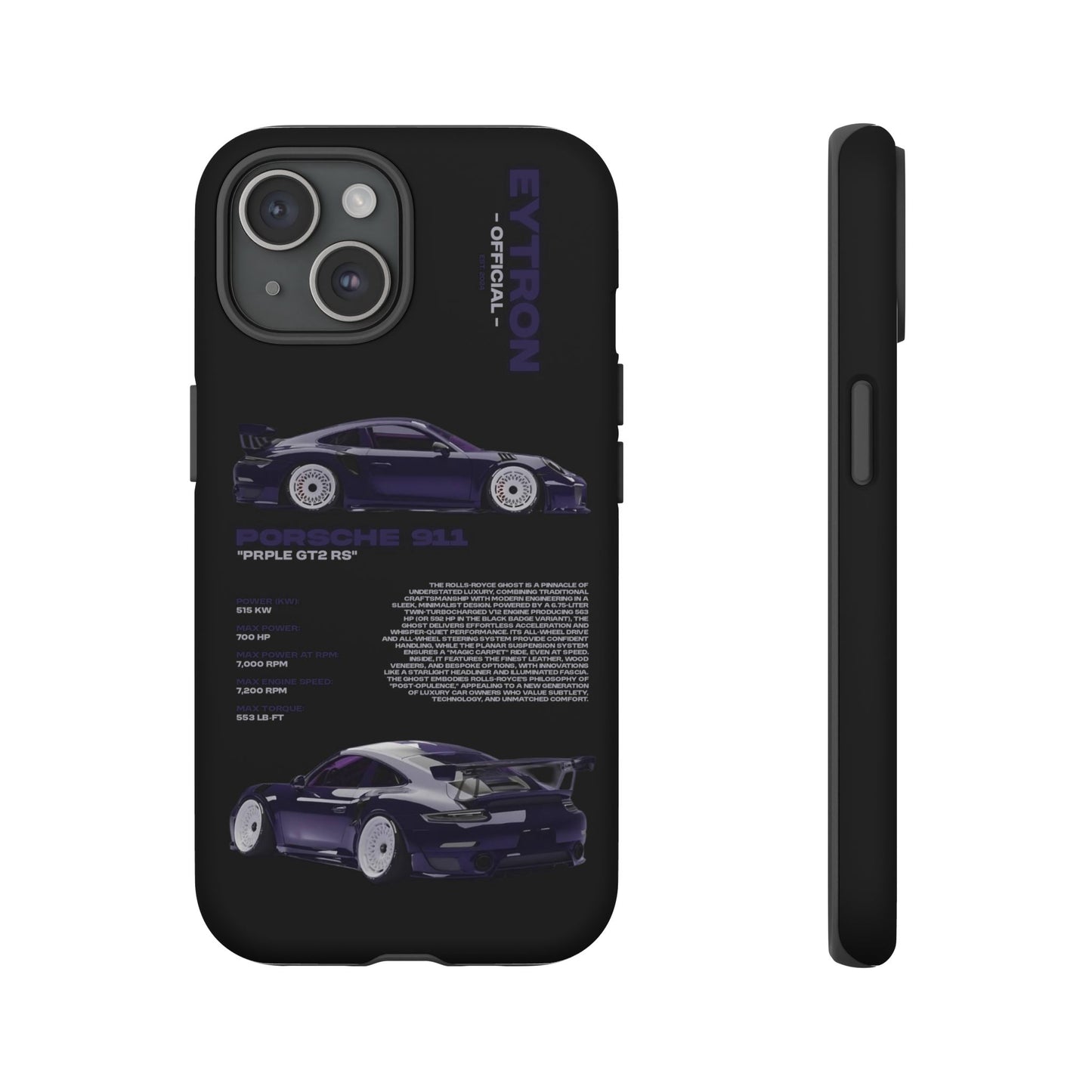 "PRPLE GT2 RS" Sturdy Case