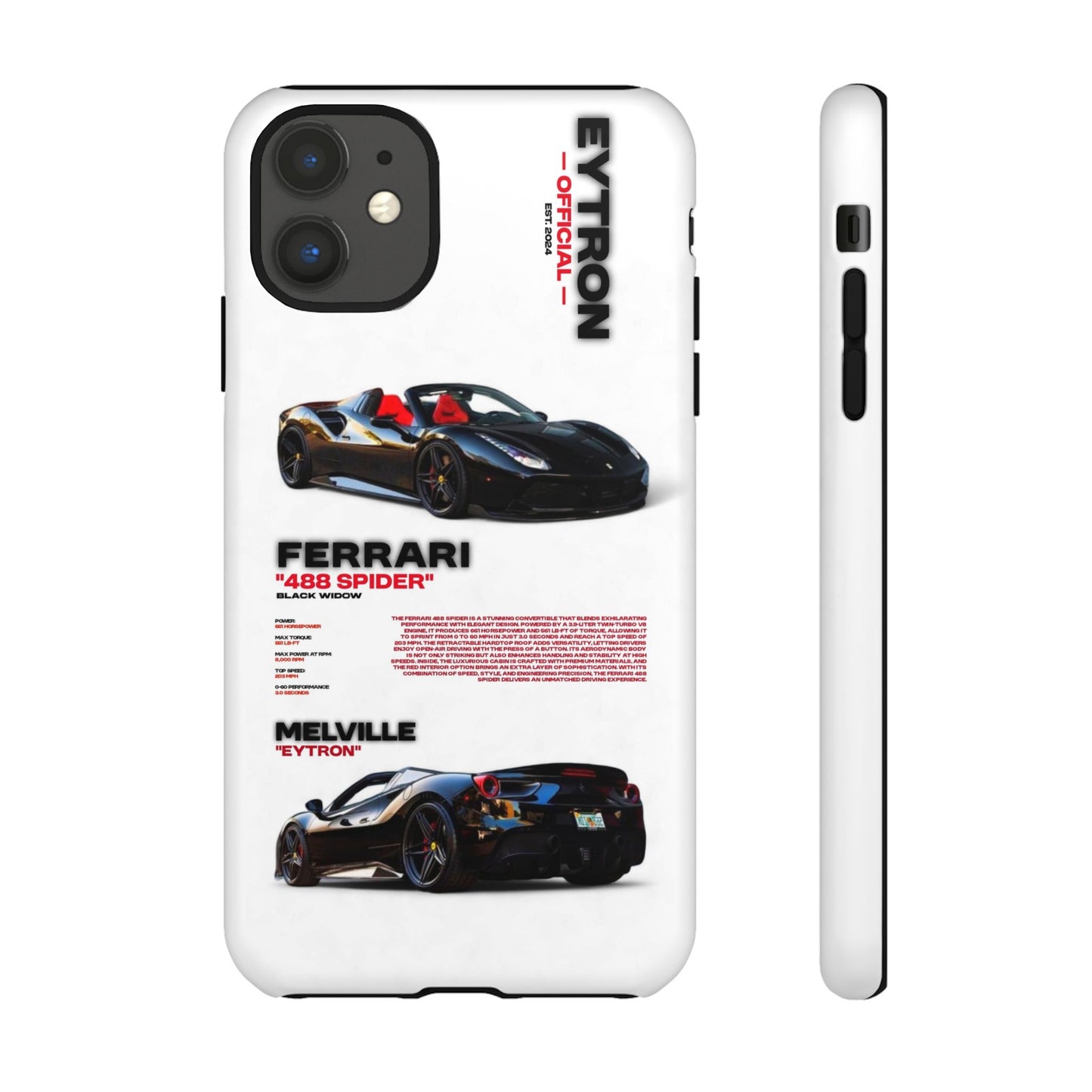 "Black Widow" Sturdy Case