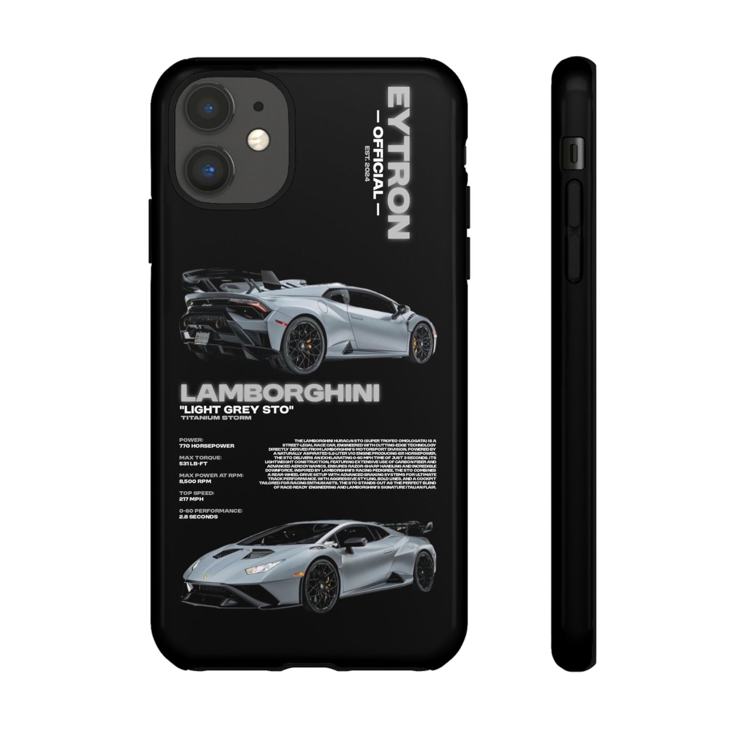 "Titanium Storm" Sturdy Case
