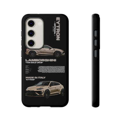 "Tan Gold Urus" Sturdy Case