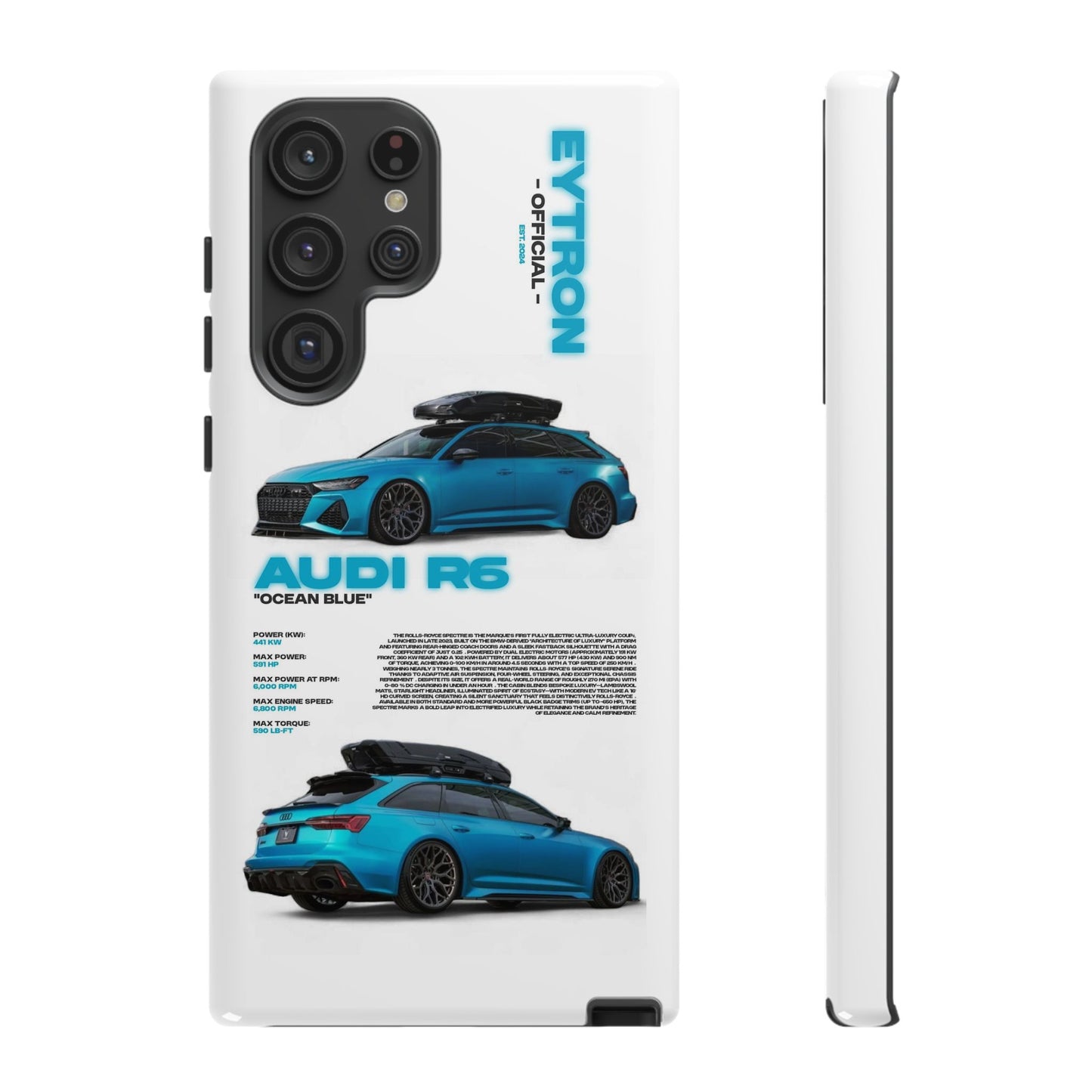 "Ocean Blue R6" Sturdy Case