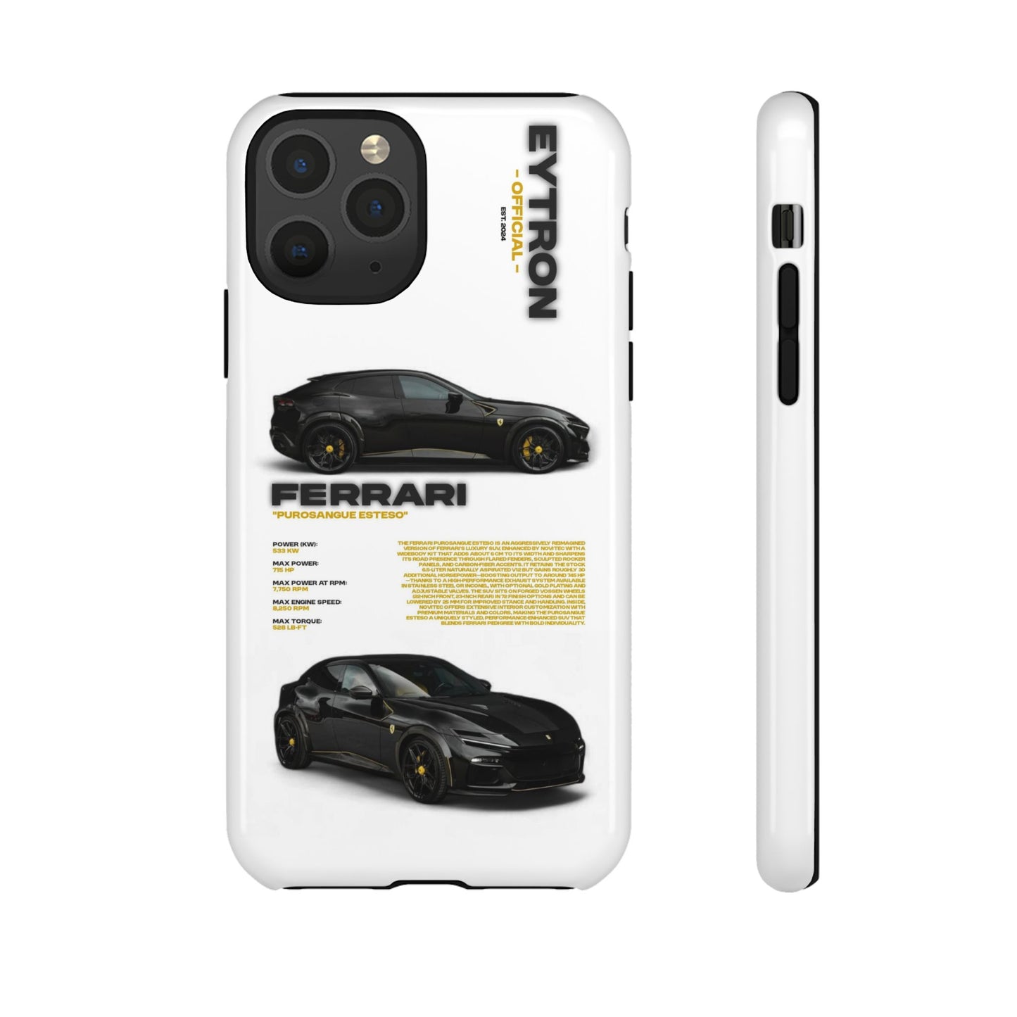 "Purosangue Esteso" Sturdy Case