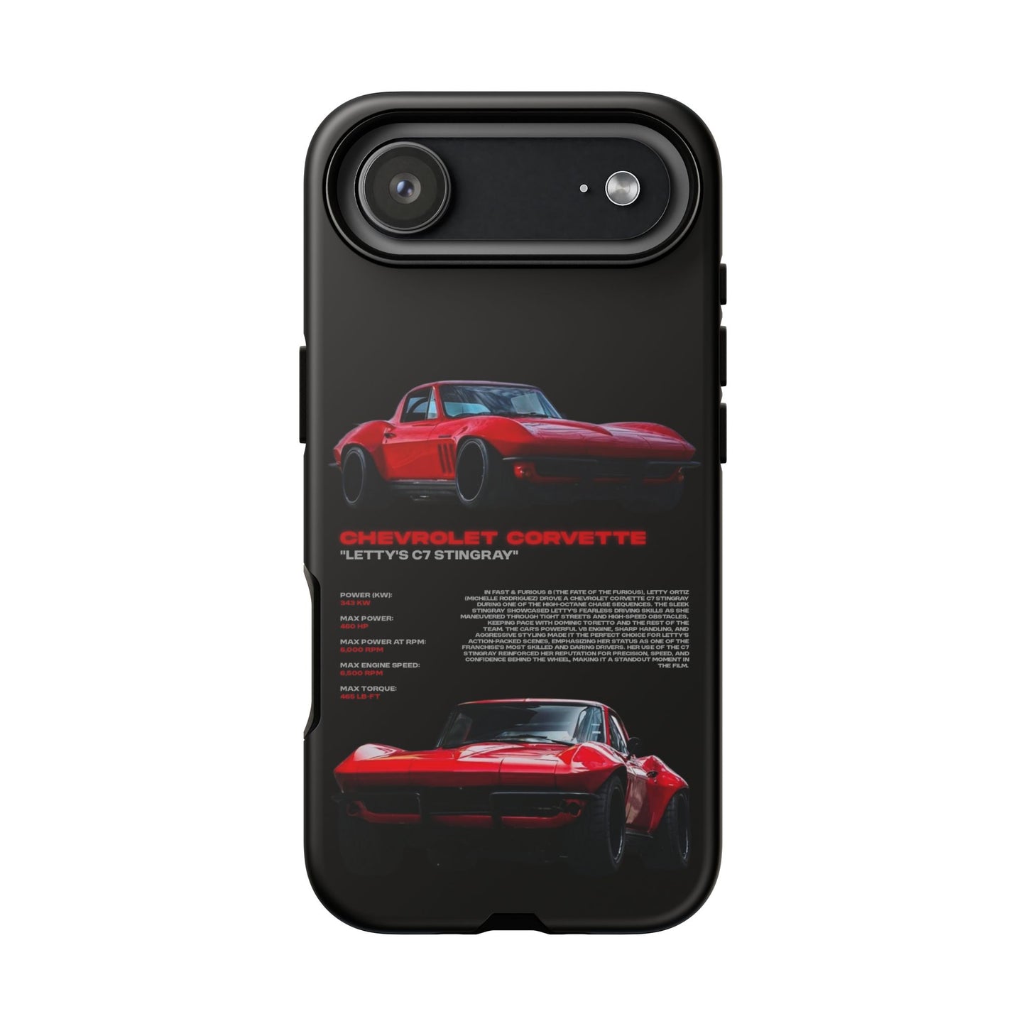 "Letty's C7 Stingray" Sturdy Case