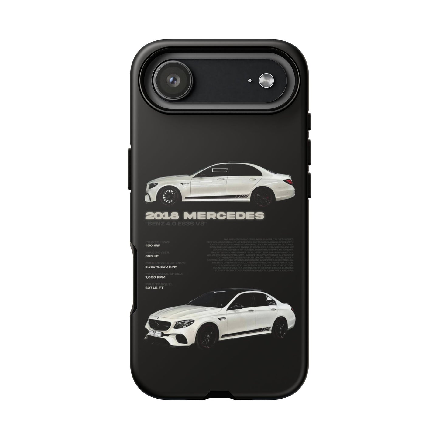 "Benz 4.0 E63S V8" Sturdy Case