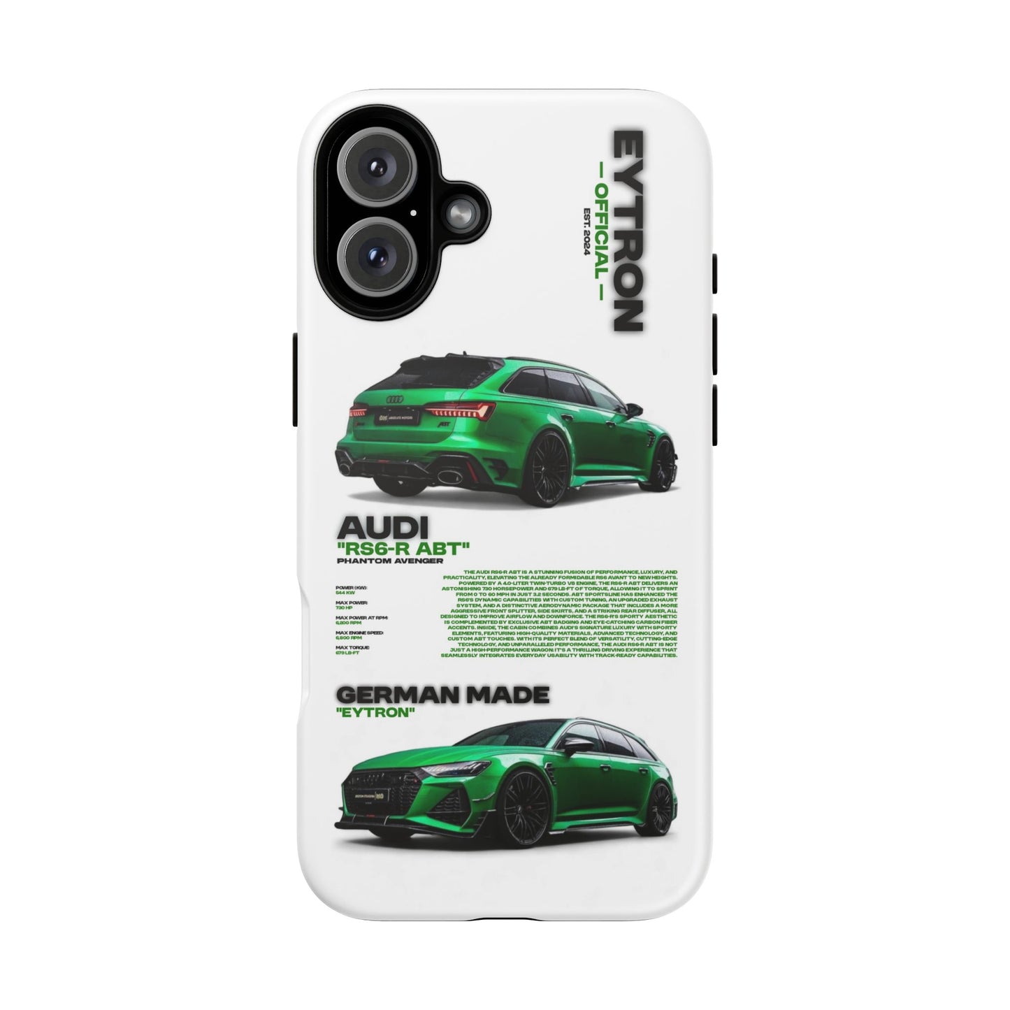 "Phantom Avenger" Sturdy Case