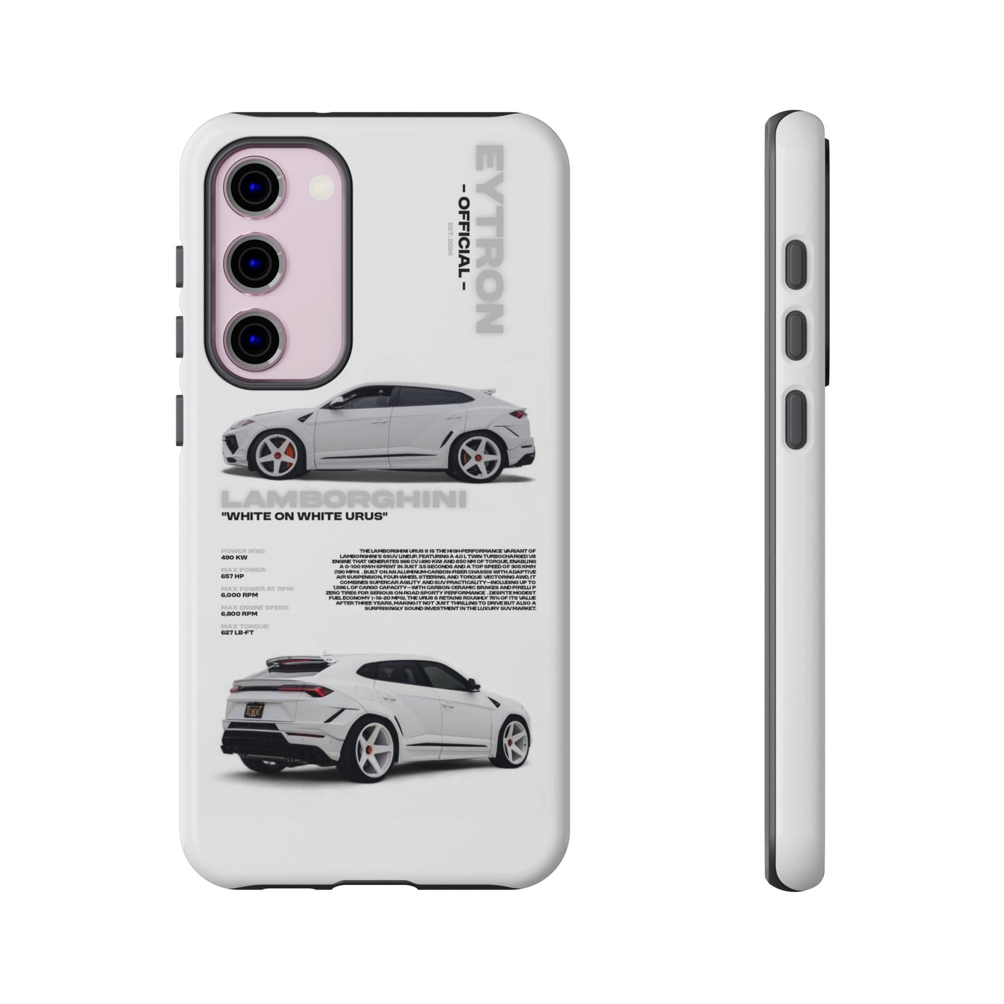 "White On White Urus" Sturdy Case