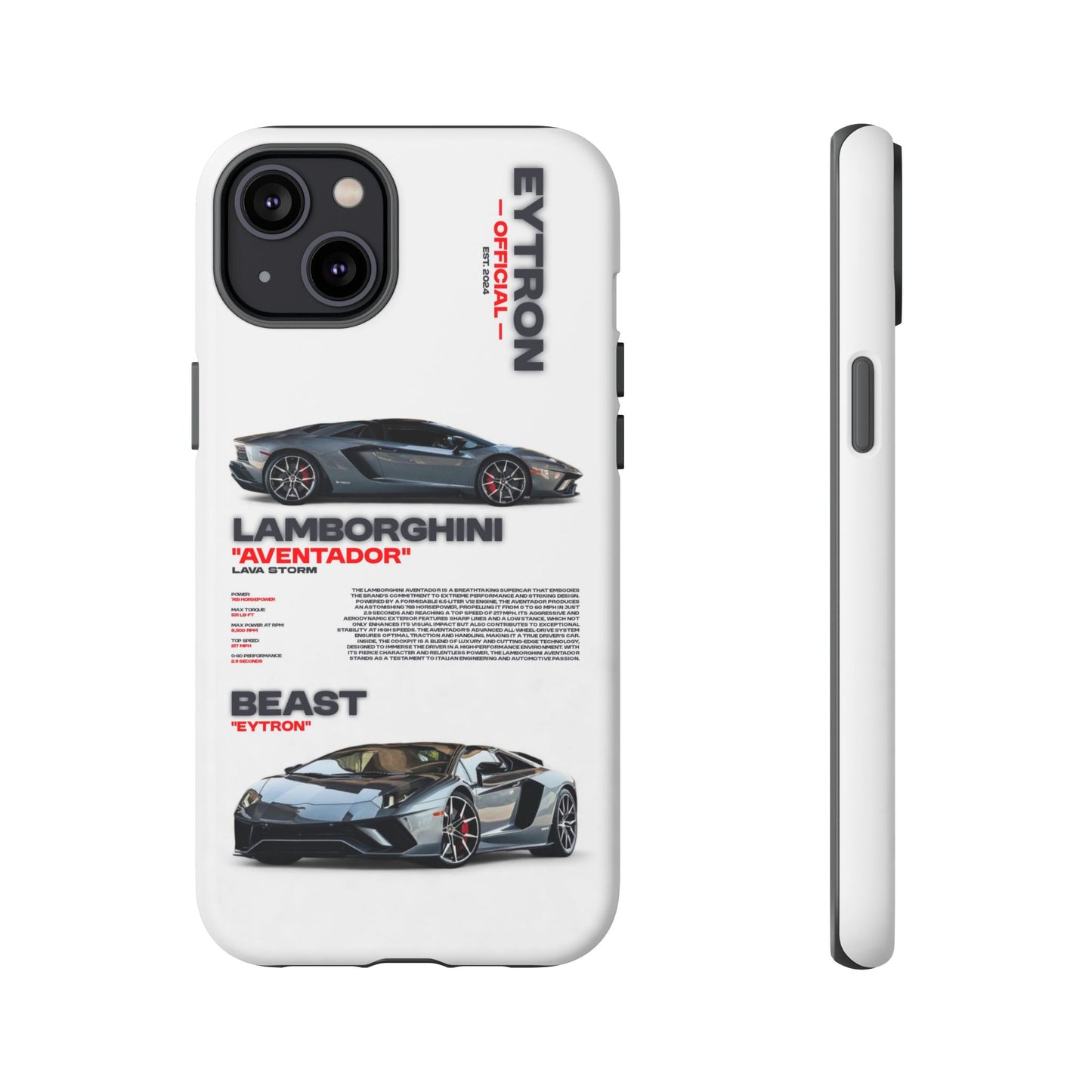 "Lava Storm" Sturdy Case