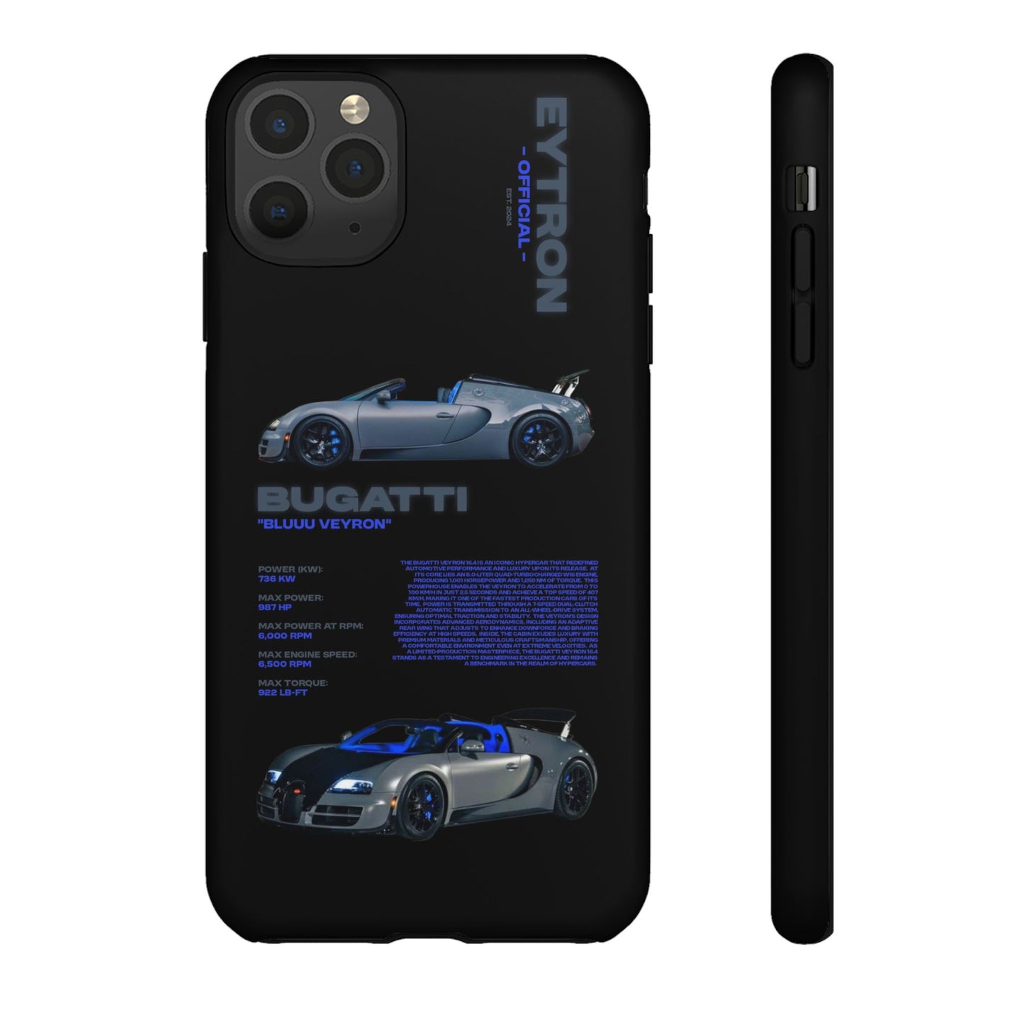 "Bluuu Veyron" Sturdy Case