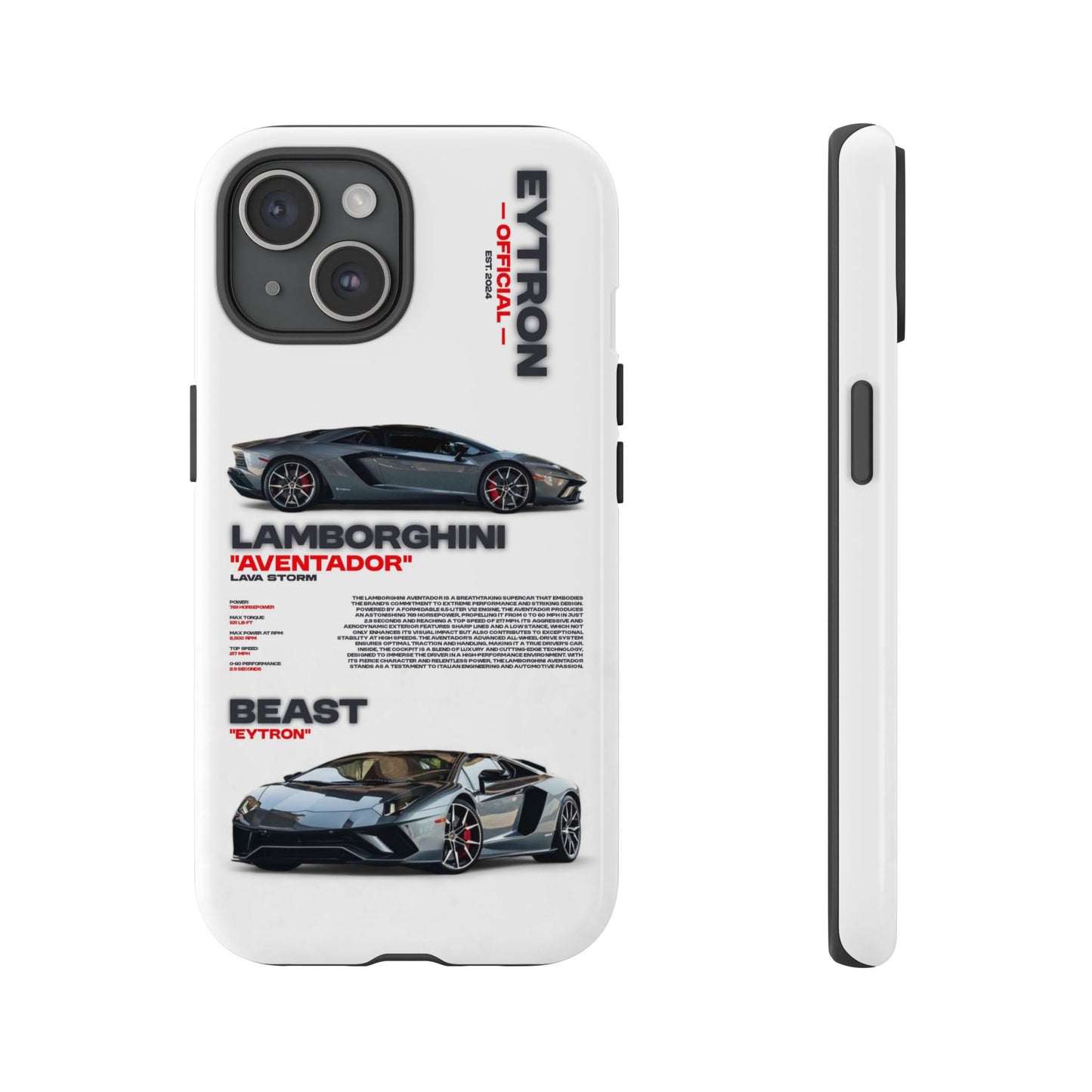 "Lava Storm" Sturdy Case