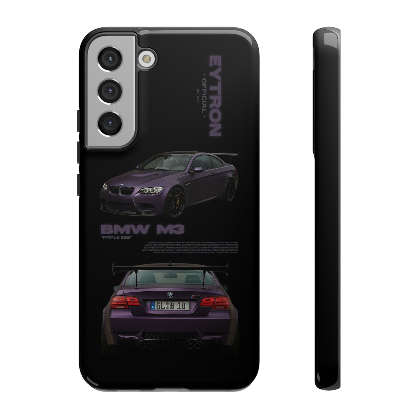 "PRPLE E92" Sturdy Case