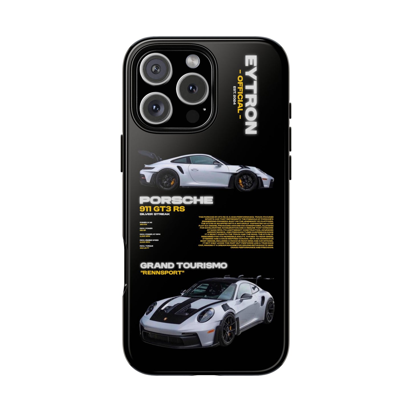 "Silver Streak" Sturdy Case