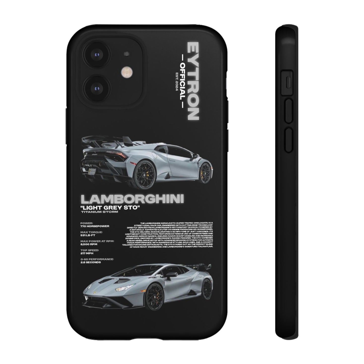 "Titanium Storm" Sturdy Case