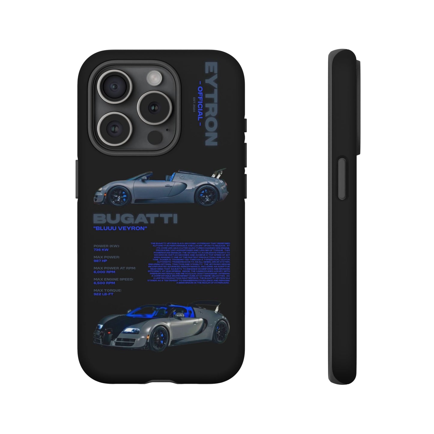 "Bluuu Veyron" Sturdy Case