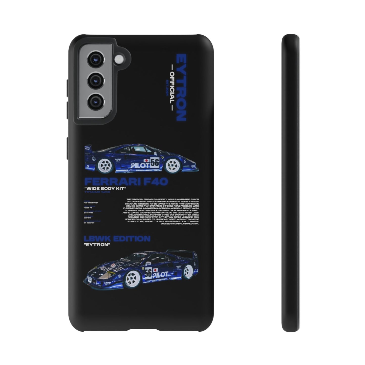 "Titanium Wave" Sturdy Case
