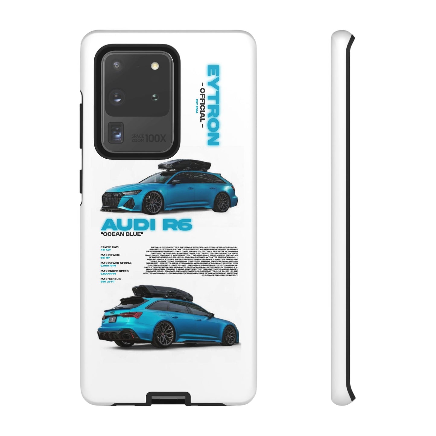 "Ocean Blue R6" Sturdy Case