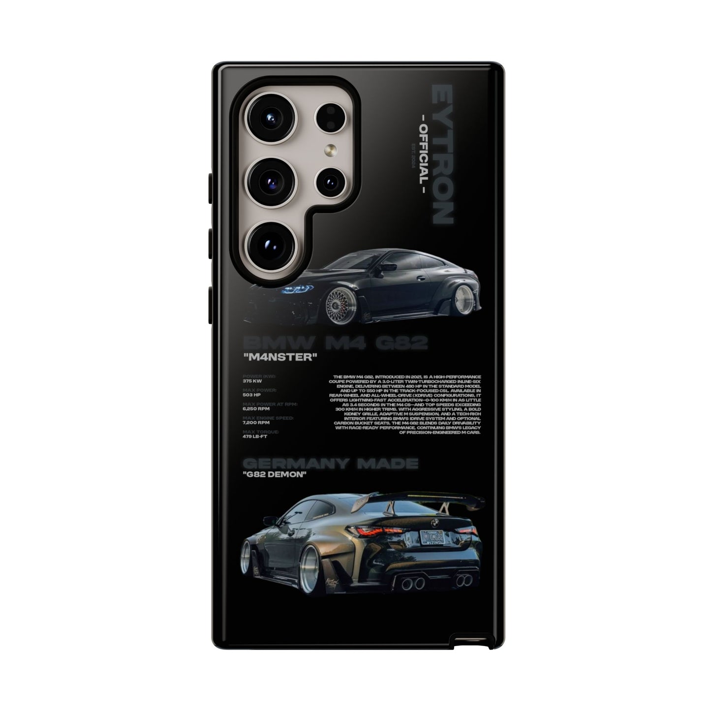 "M4nster" Sturdy Case