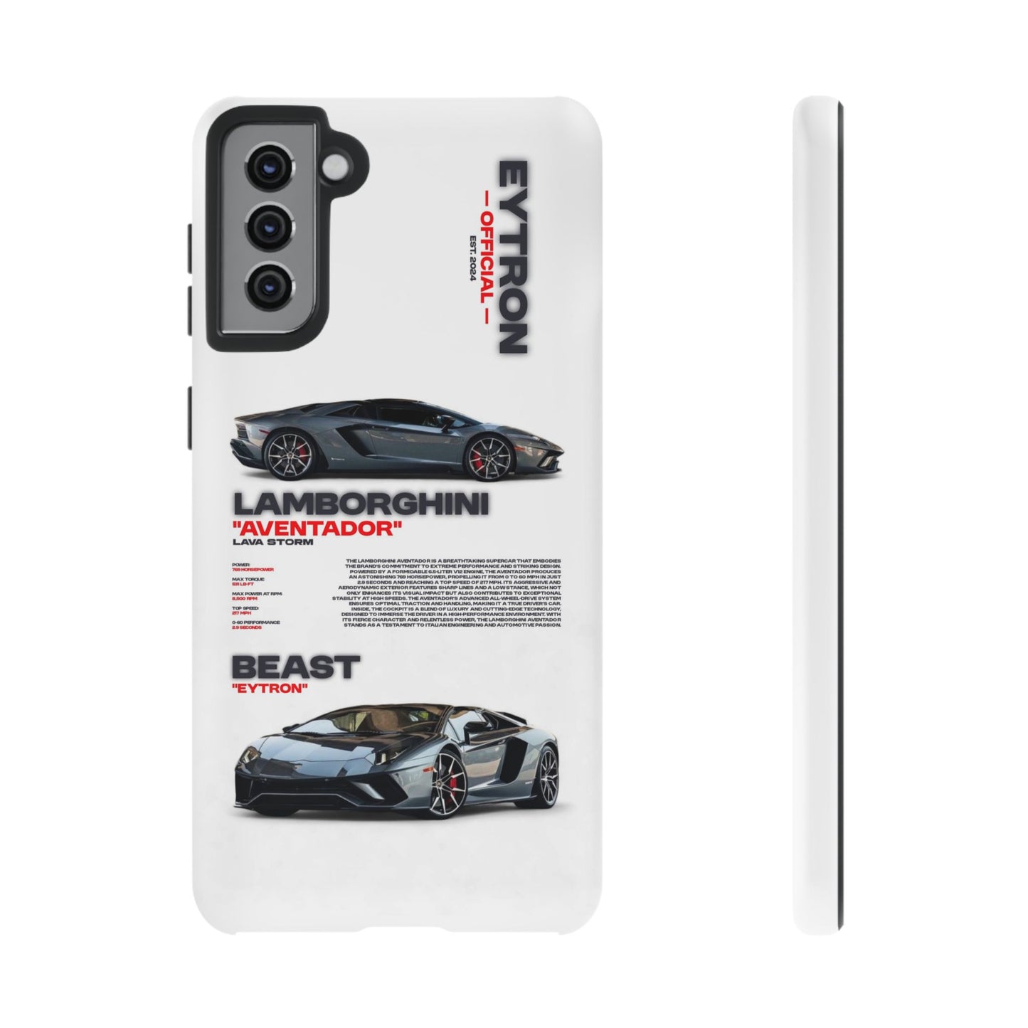 "Lava Storm" Sturdy Case
