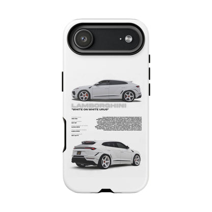 "White On White Urus" Sturdy Case