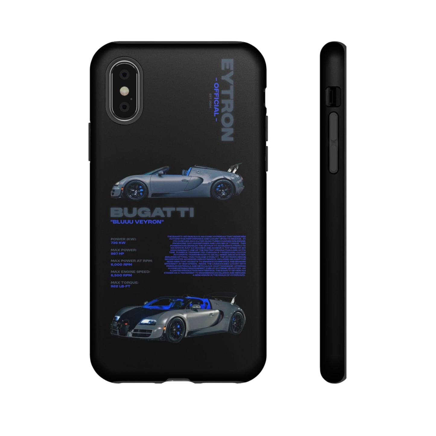 "Bluuu Veyron" Sturdy Case