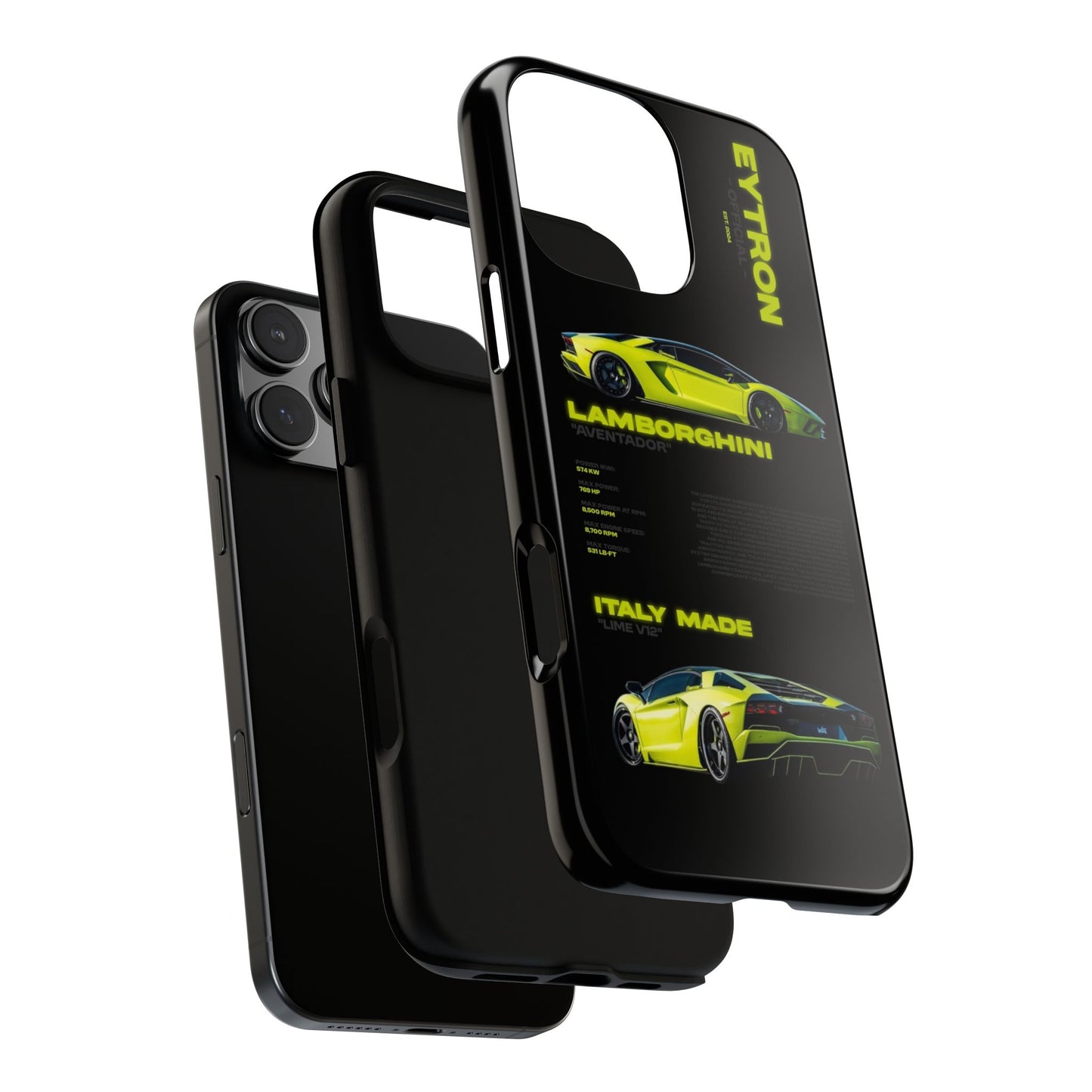 "Lime Bull" Sturdy Case