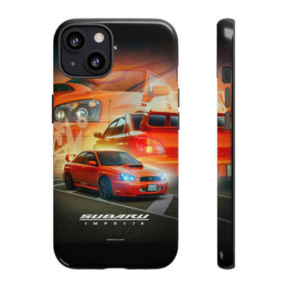 "Orange Impreza" JDM Case
