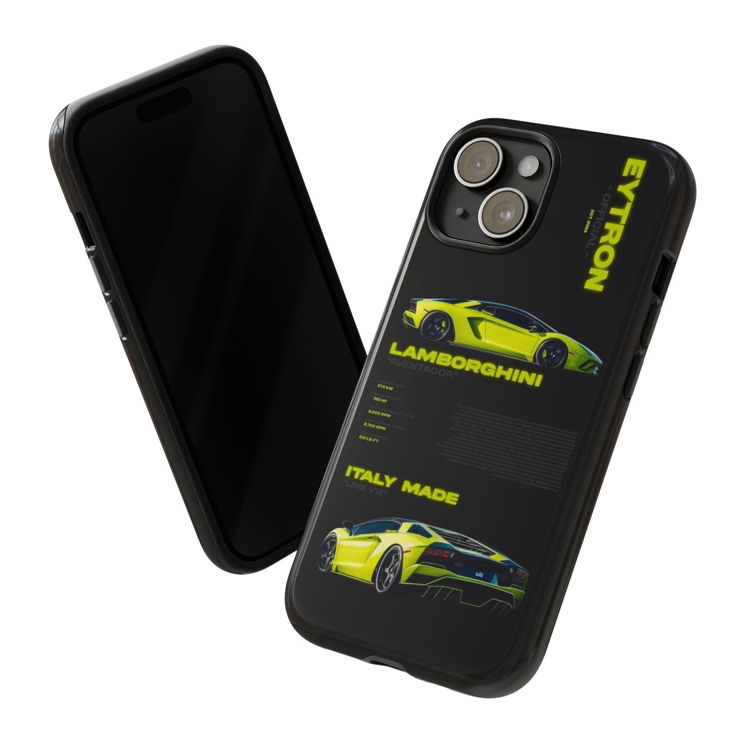 "Lime Bull" Sturdy Case
