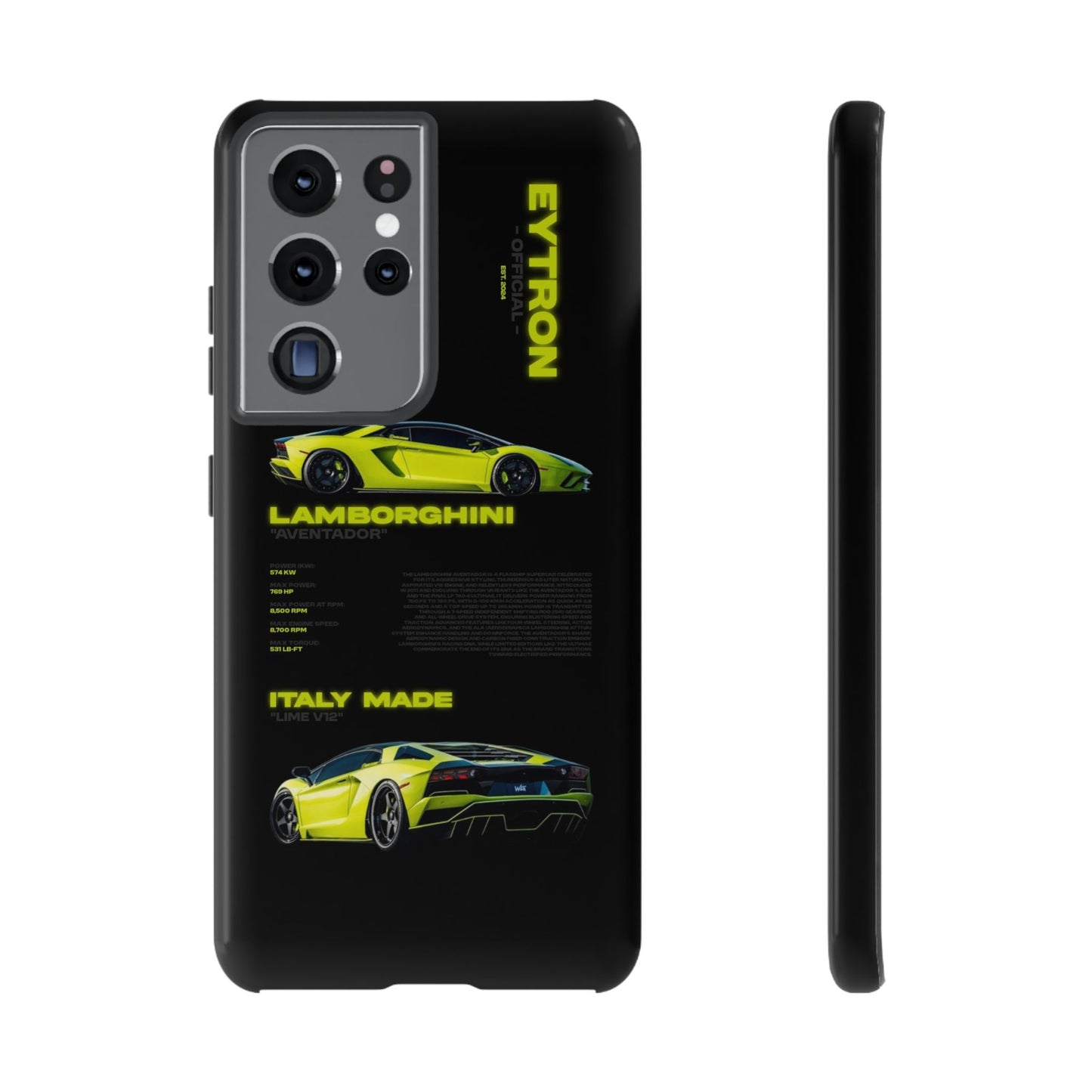 "Lime Bull" Sturdy Case