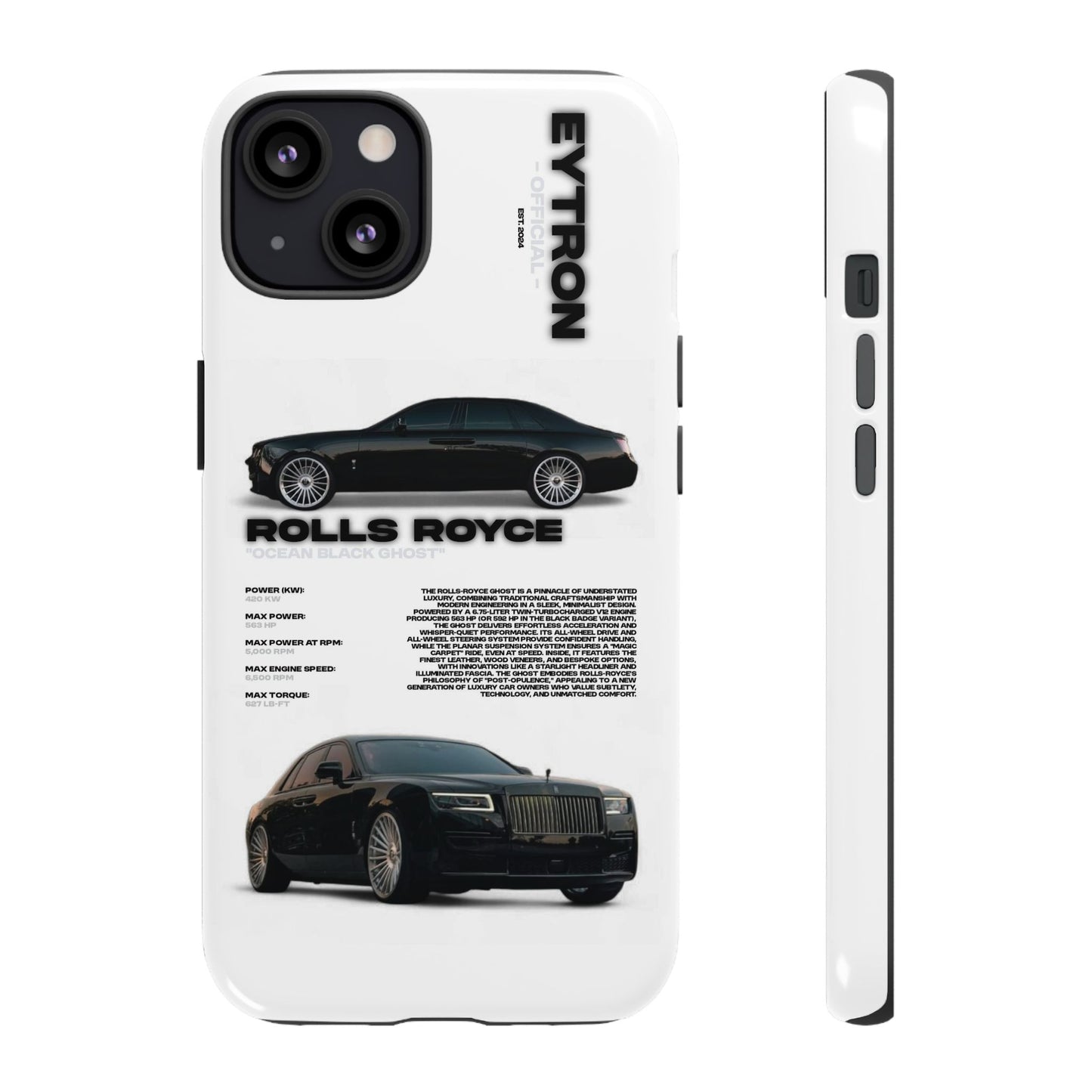 "Ocean Black Ghost" Sturdy Case