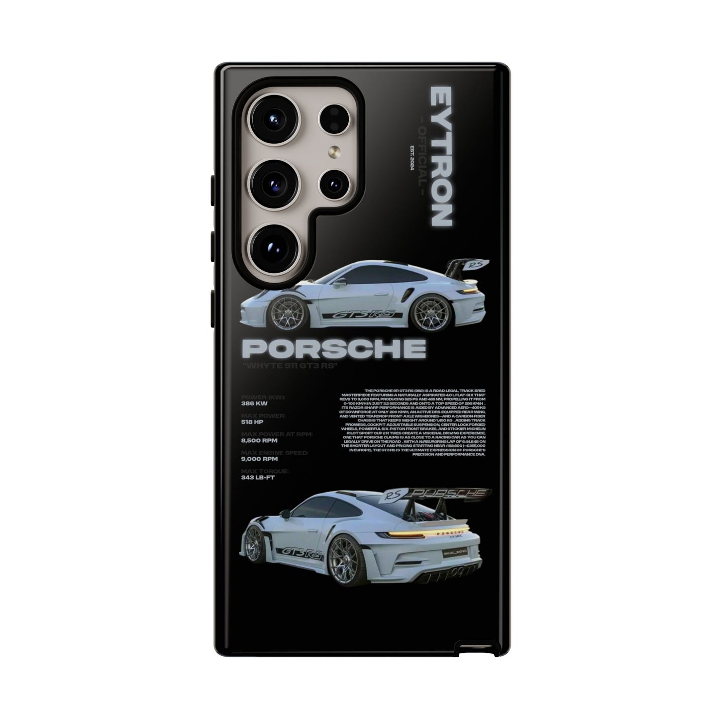 "Whyte 911 GT3 RS" Sturdy Case