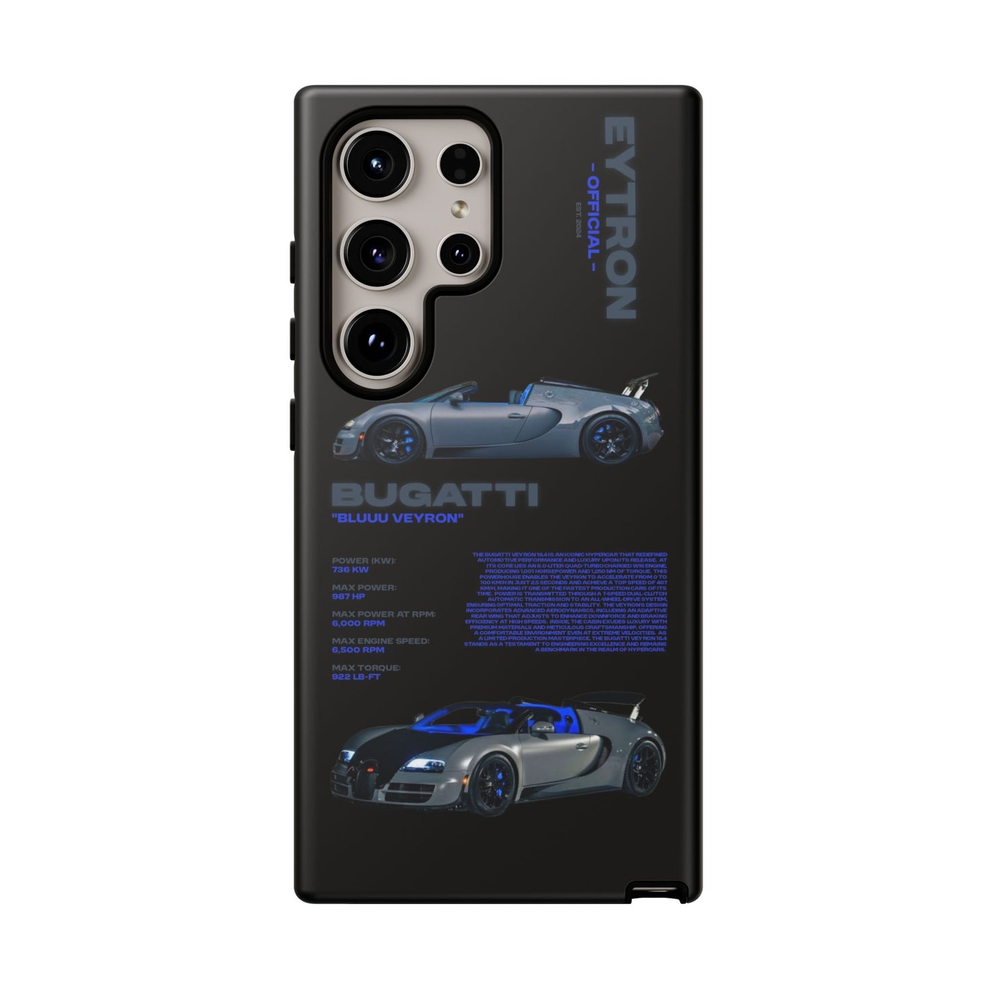 "Bluuu Veyron" Sturdy Case