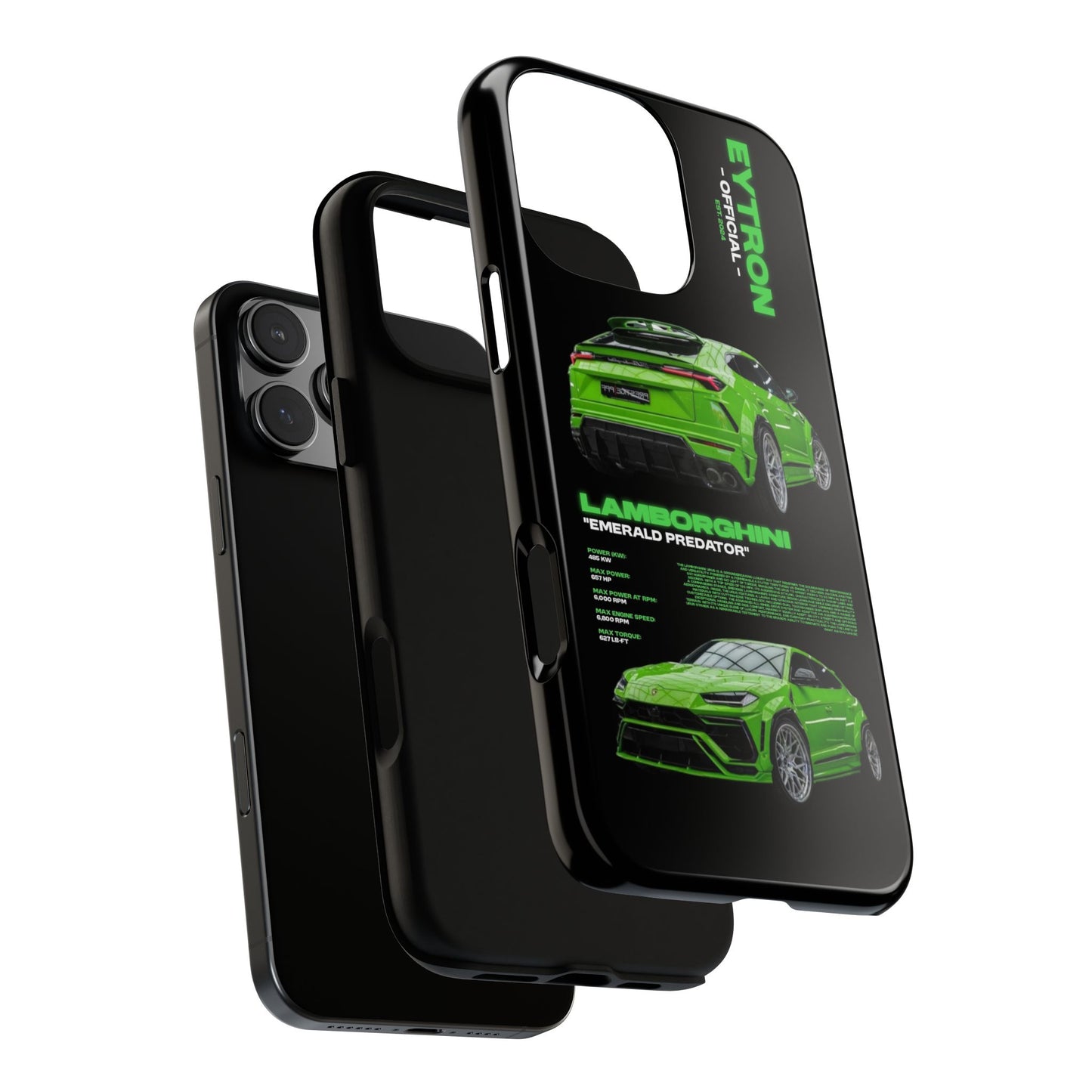 "Emerald Predator" Sturdy Case