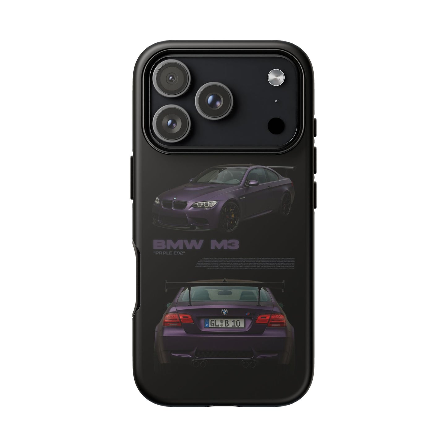 "PRPLE E92" Sturdy Case