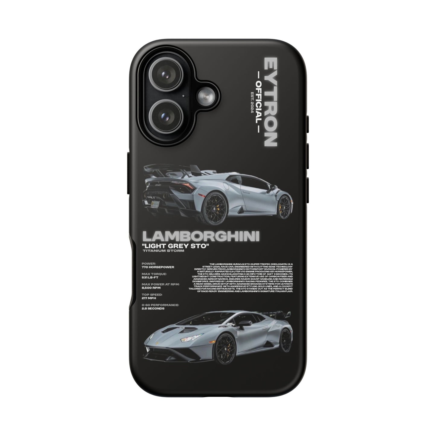 "Titanium Storm" Sturdy Case