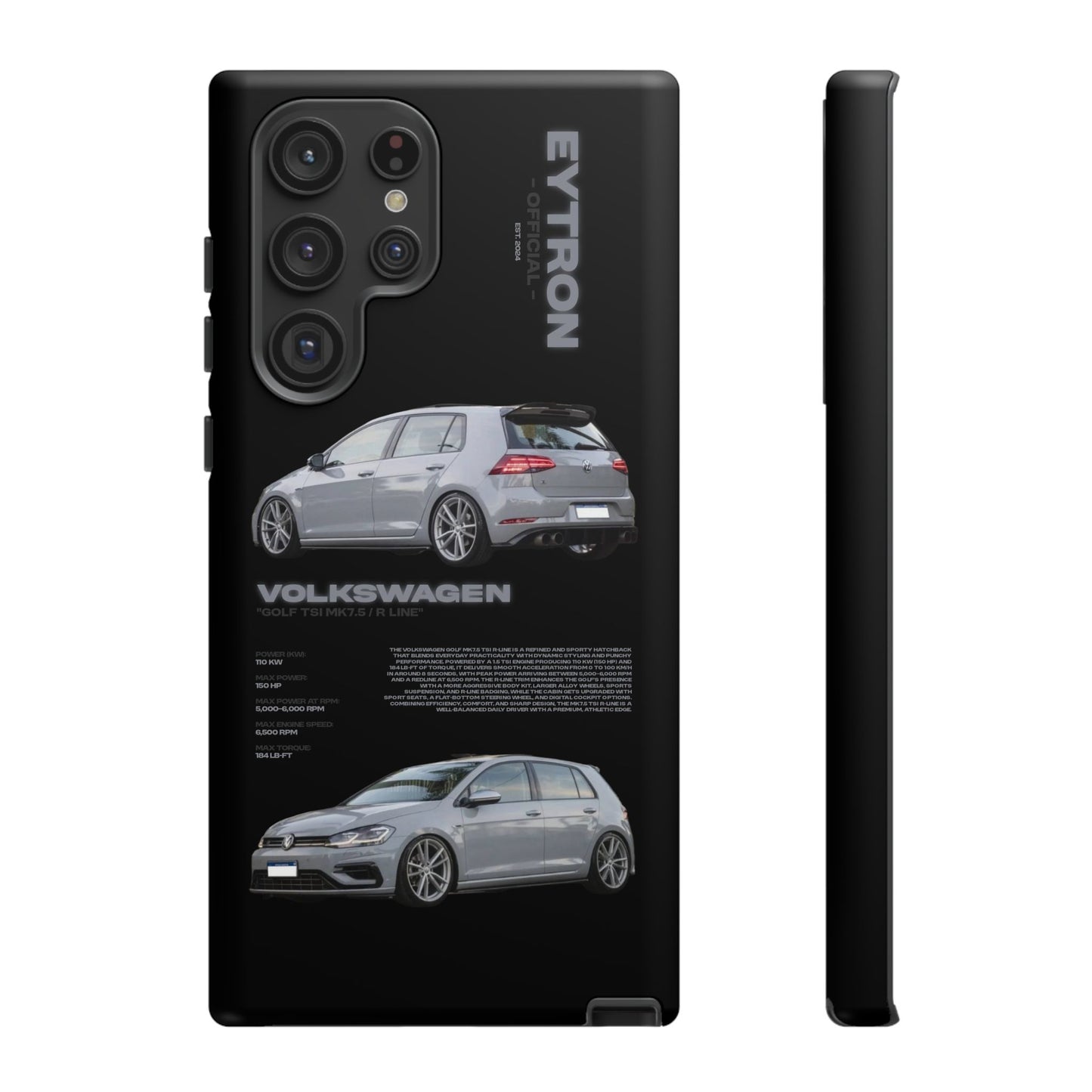 "Golf TSI MK7.5 / R Line" Sturdy Case