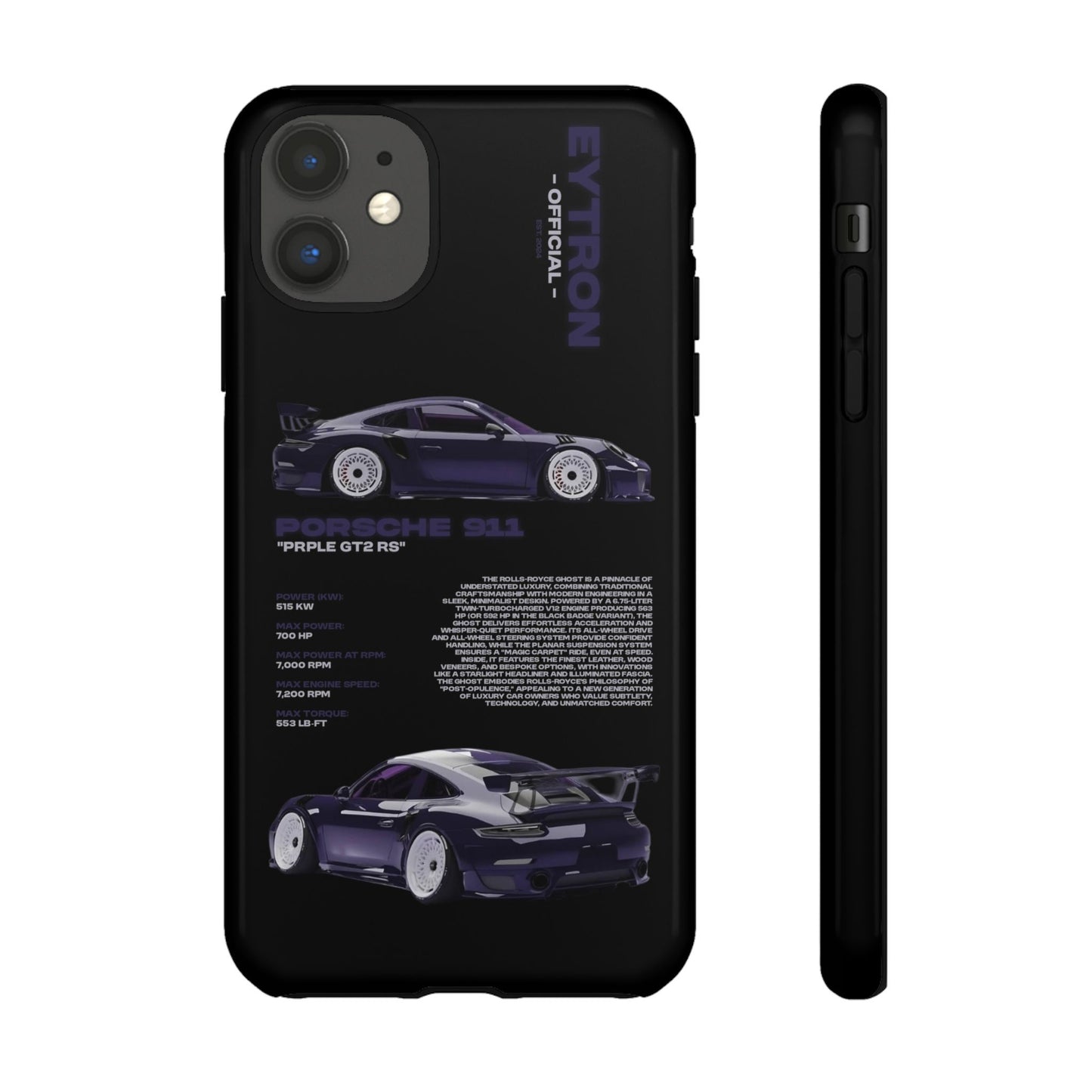 "PRPLE GT2 RS" Sturdy Case