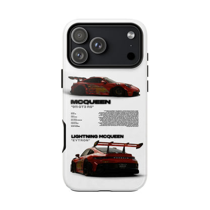 "McQueen" White Tough Case