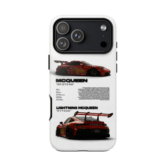 "McQueen" White Tough Case