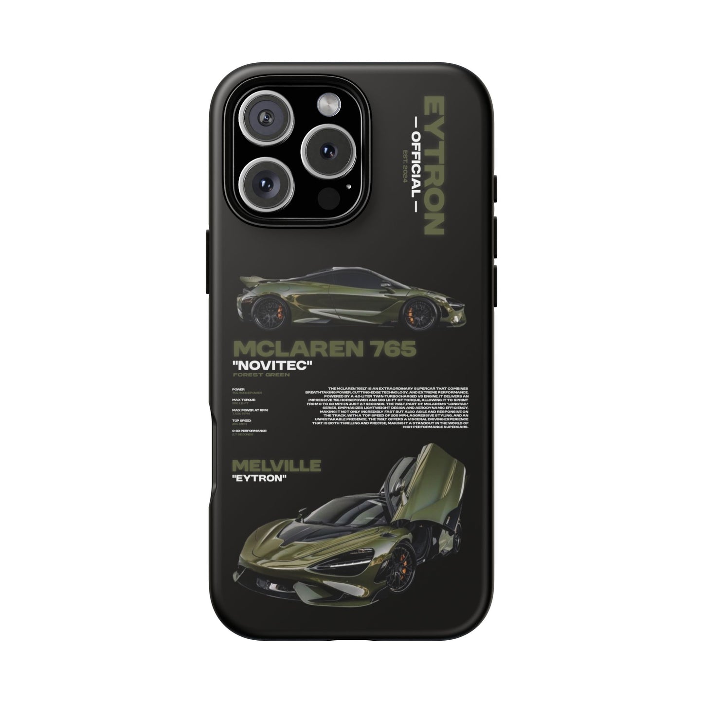 "Forest Green" Sturdy Case