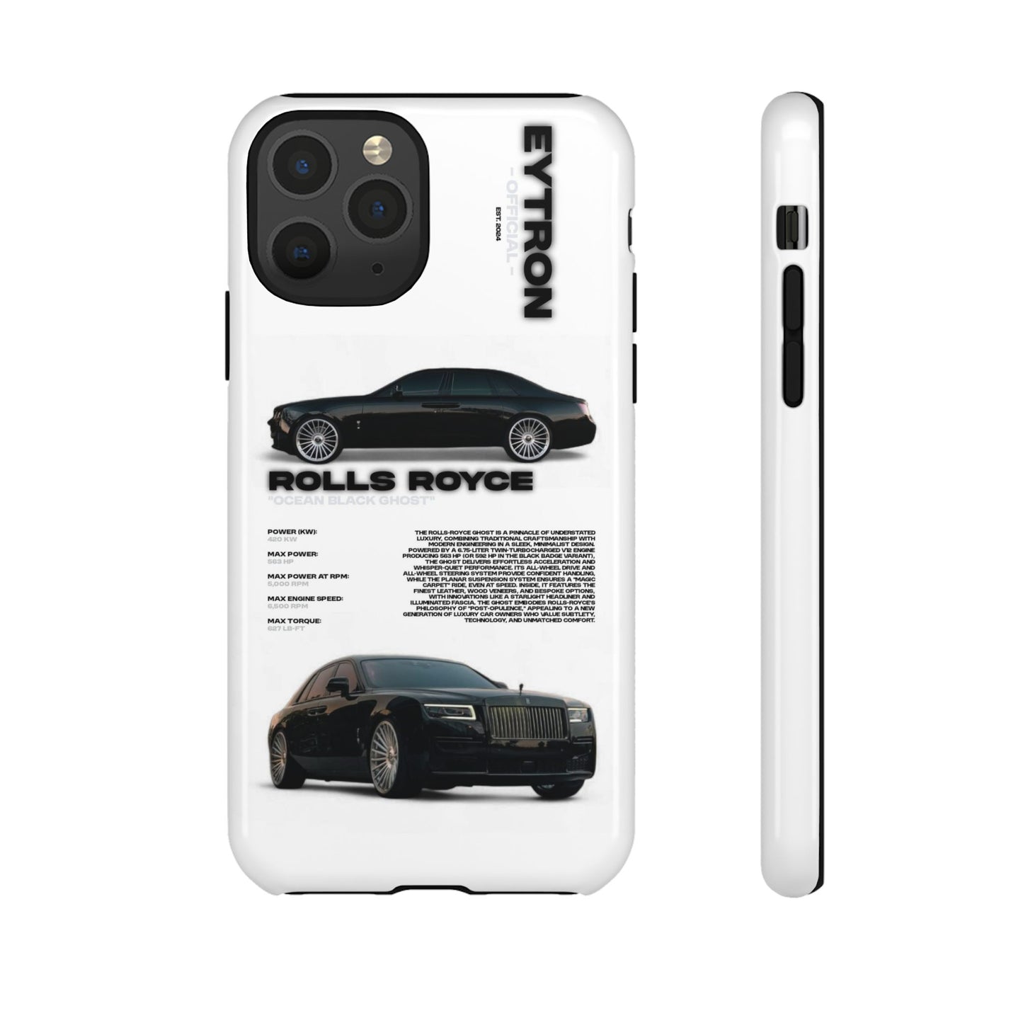 "Ocean Black Ghost" Sturdy Case