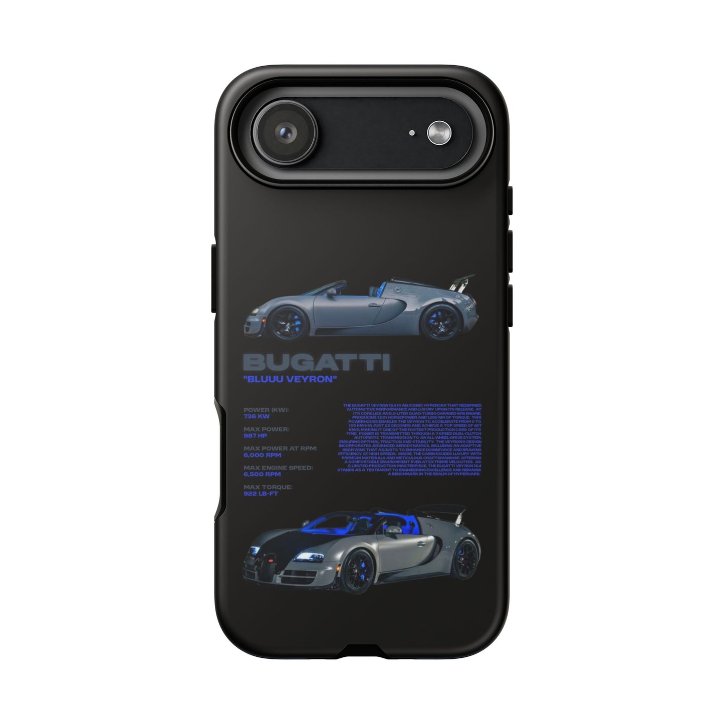 "Bluuu Veyron" Sturdy Case