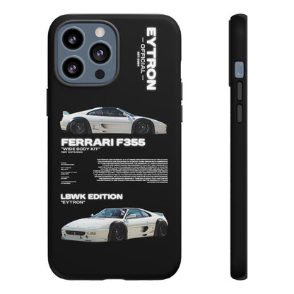 "Fiery White Moon" Sturdy Case