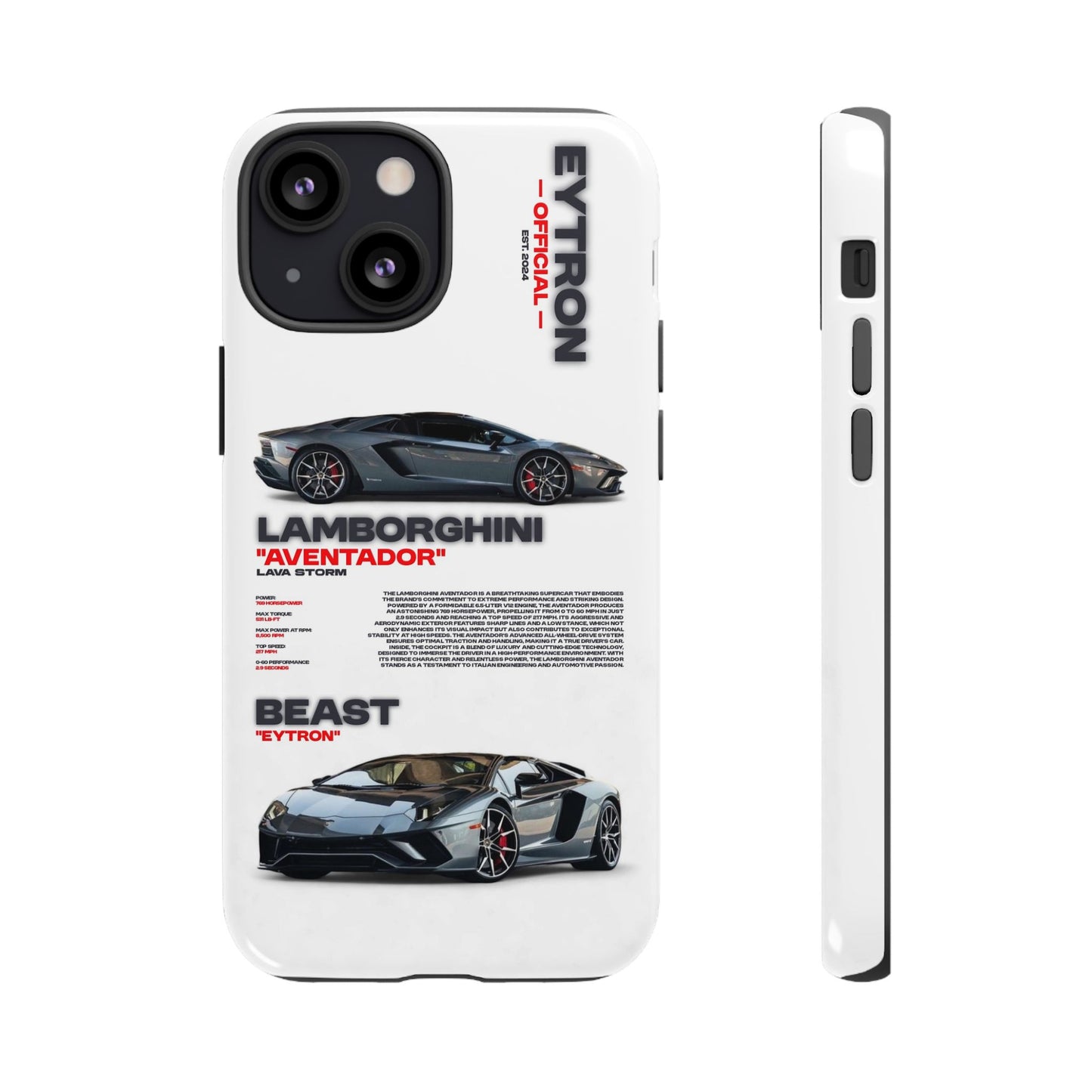 "Lava Storm" Sturdy Case