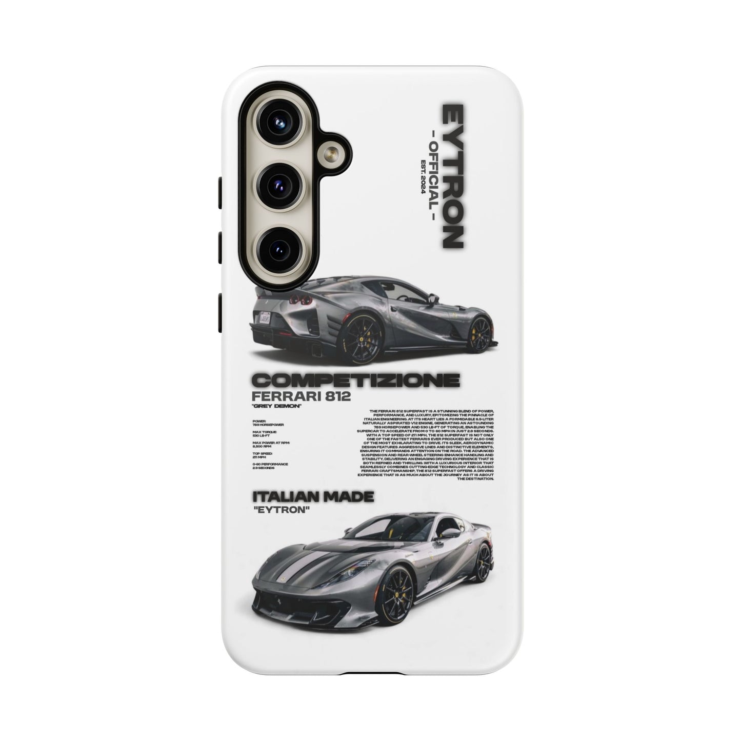 "Grey Demon" Sturdy Case