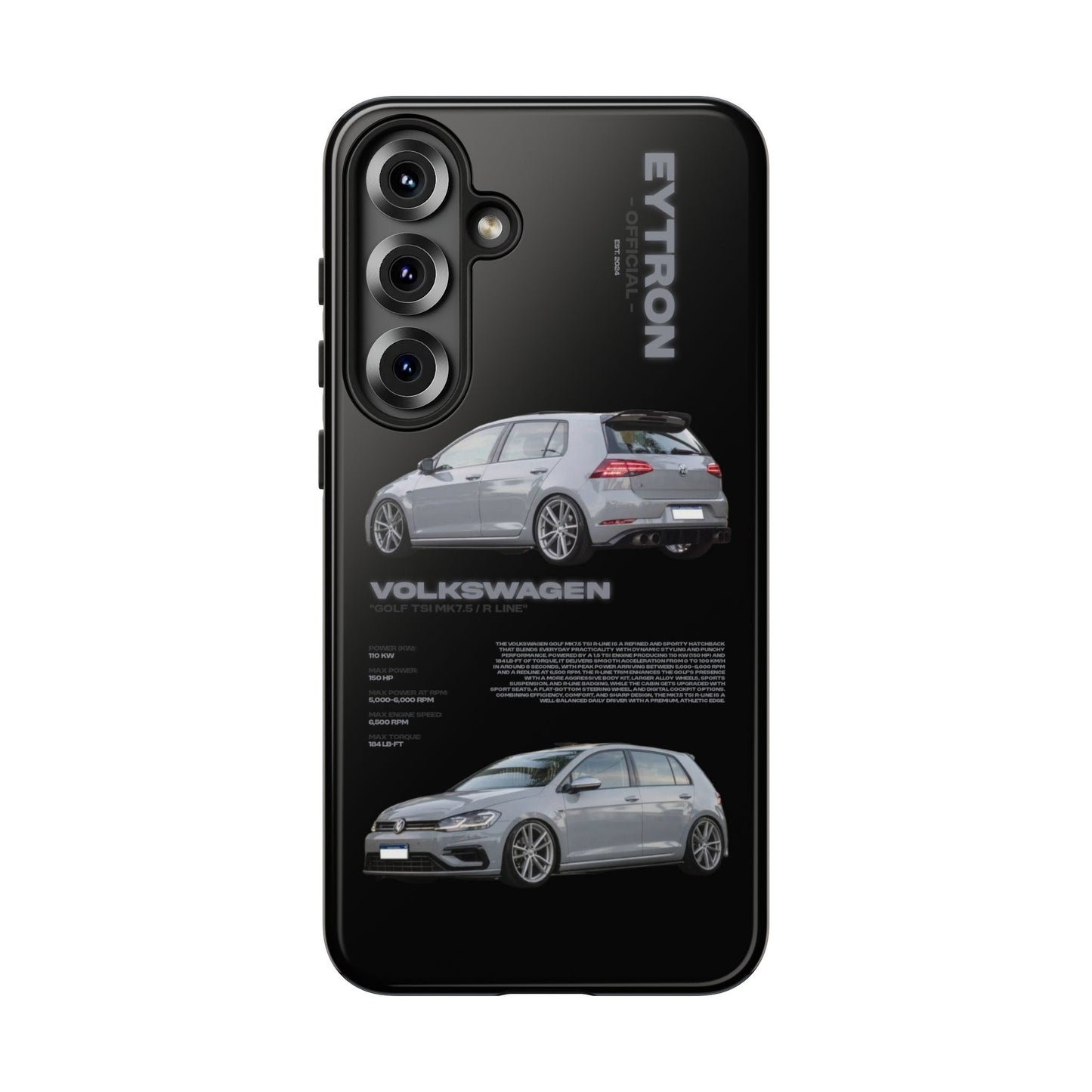 "Golf TSI MK7.5 / R Line" Sturdy Case