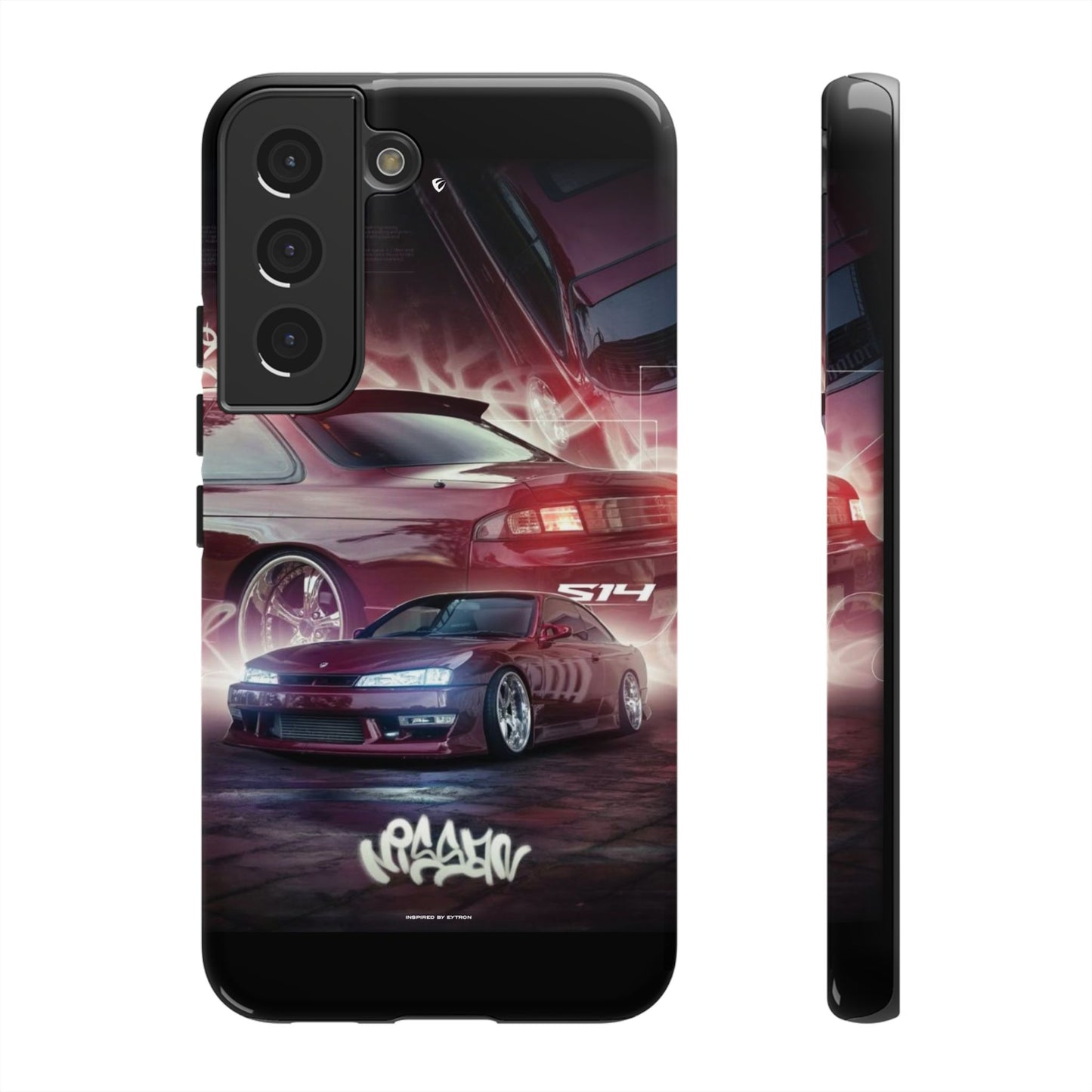 "Wine Red S14" JDM Case