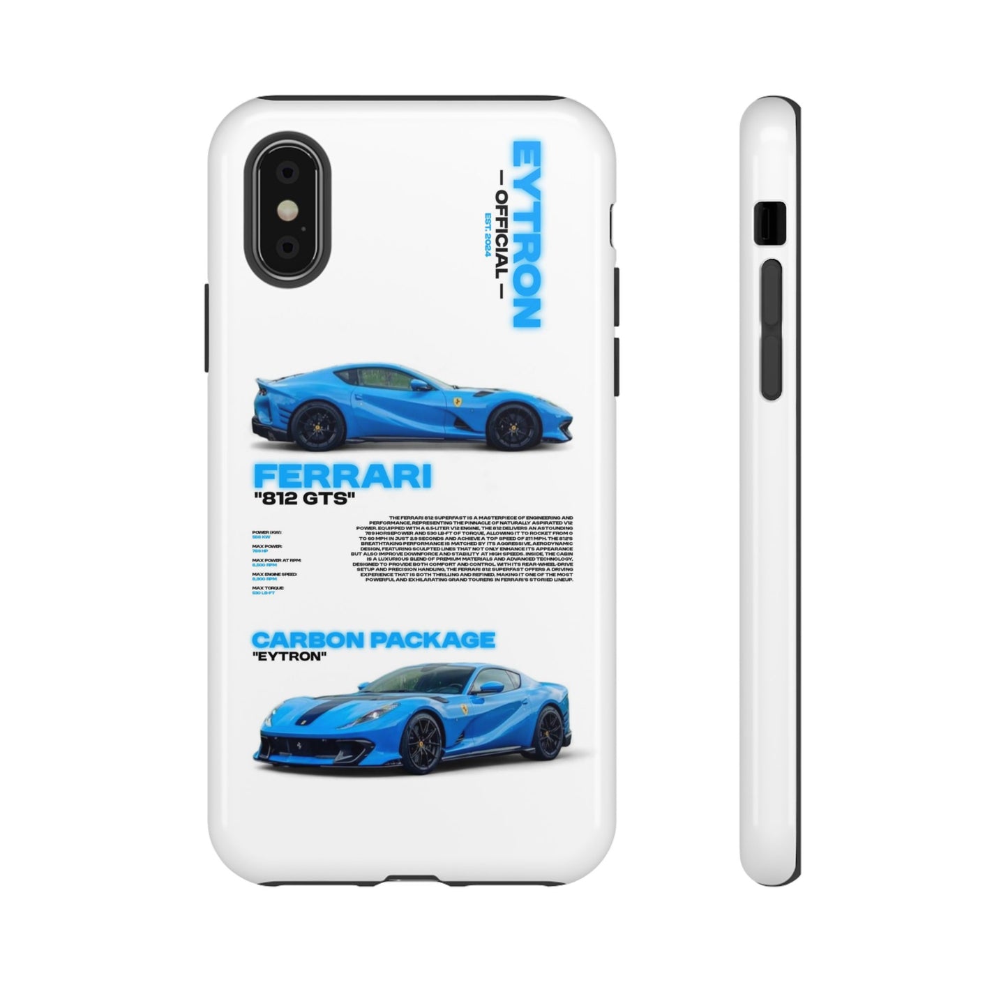 "Azure Bullet" Sturdy Case