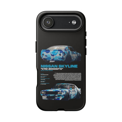 "Blue Camo Bape" Sturdy Case